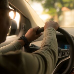 person driving