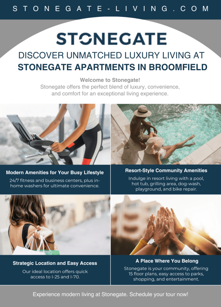 Infographic - Discover Unmatched Luxury Living at Stonegate Apartments in Broomfield
