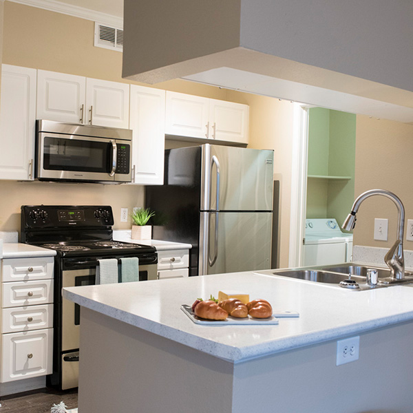 Stonegate apartment kitchen