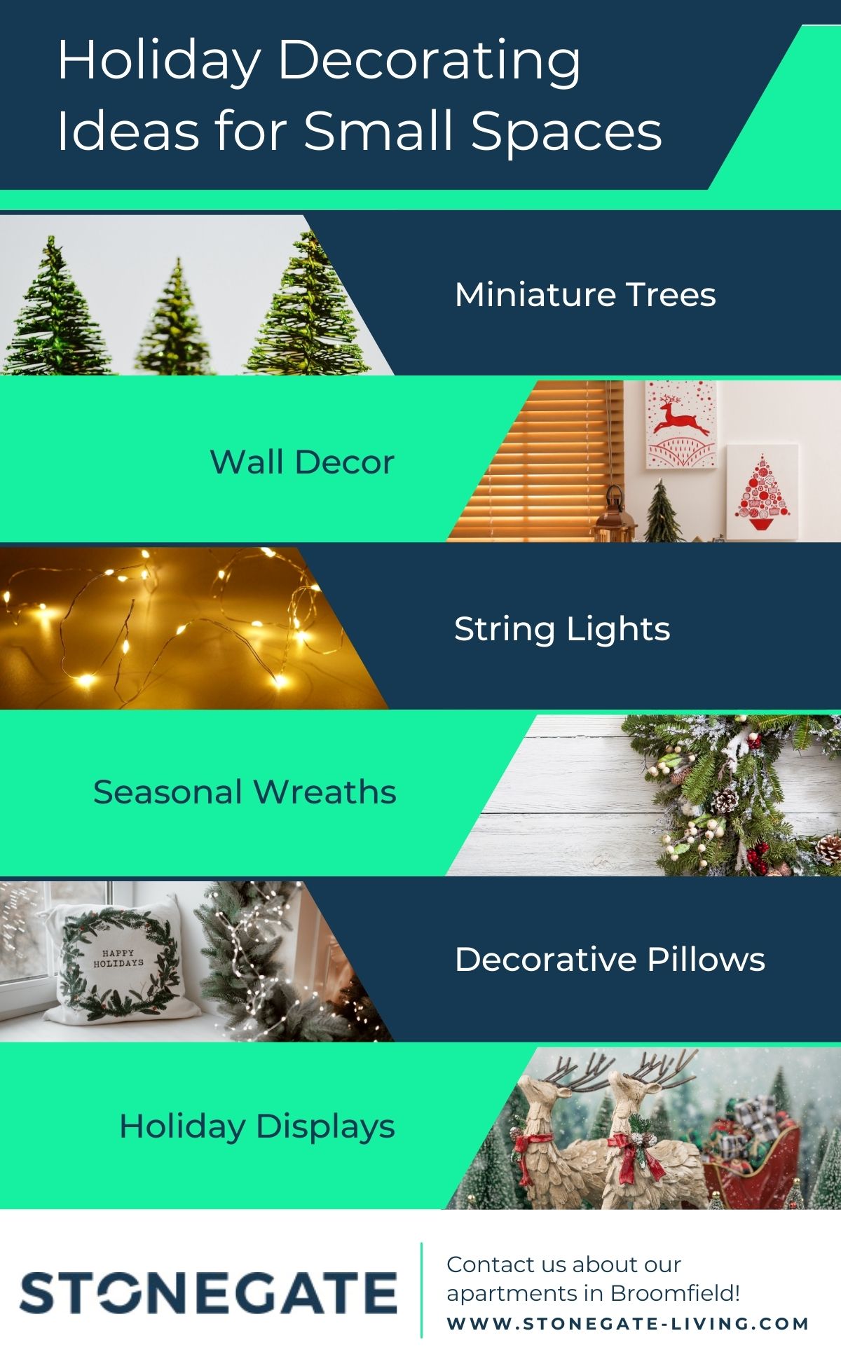 holiday decorating ideas for small spaces