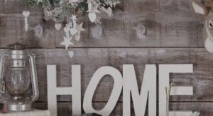 home décor for the winter