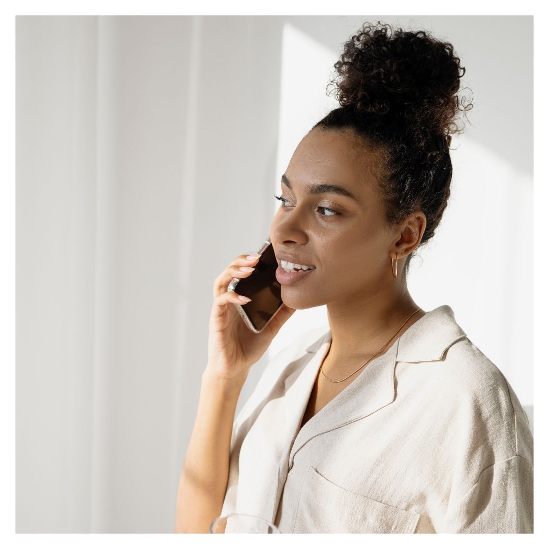 woman on the phone